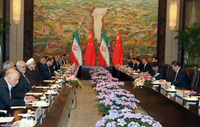 روحانی در دیدار با رئیس جمهور چین: برخی کشورهای عربی در ساماندهی القاعده موثر بوده اند