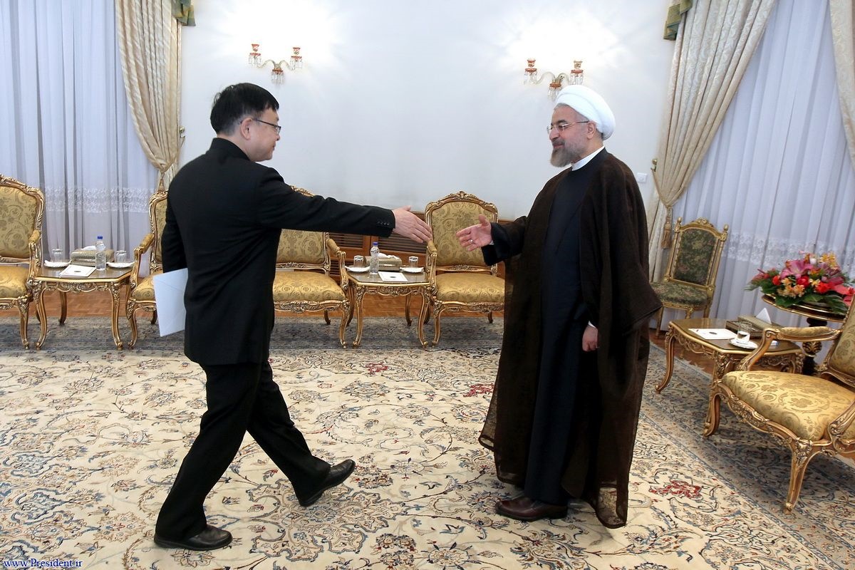 روحانی:چین در هنگام تحریم اقدام های مفیدی انجام داد/تهران برای توسعه روابط با پکن اهمیت قایل است