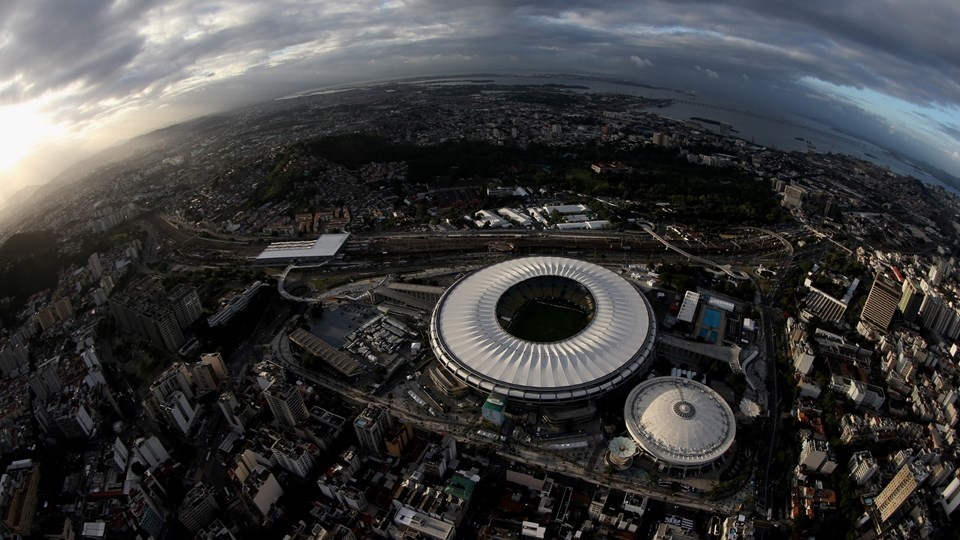 حال و هوای فینال در ریو دو ژانیرو/ مجسمه حضرت مسیح به رنگ پرچم آلمان و آرژانتین درآمد