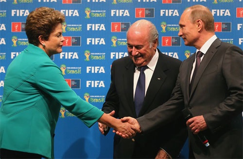 مهمانان سیاسی بلاتر در فینال جام جهانی چه کسانی بودند؟