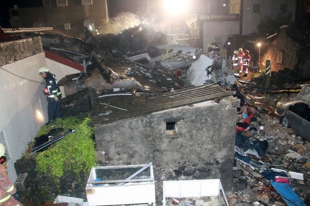 فرودمرگبار هواپیمای تایوانی