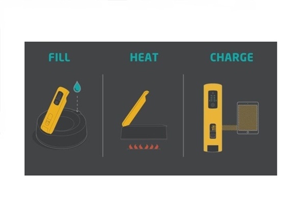 شارژ گوشی‌همراه با آب جوش