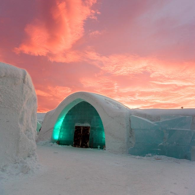 قدیمی ترین هتل یخی کجاست و شبی چه قدر خرج برمیدارد؟