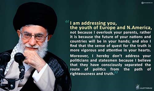 فارین پالیسی: پیام غیرمنتظره رهبر ایران،‌ بارها در شبکه‌های اجتماعی بازنشر شد