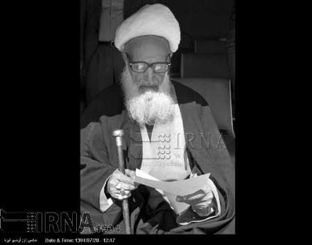 برگزاری مراسم سالگرد شهادت آیت الله اشرفی اصفهانی با حضور سید علی خمینی در کرمانشاه