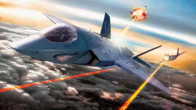 پایان آزمایش‌های تسلیحات لیزری جنگنده‌های آمریکا