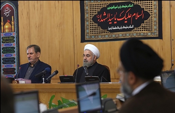 ذکر مصیبت رئیس جمهور در جلسه هیات دولت/روحانی: فرهنگ عاشورا باید فرهنگ انسجام ما باشد