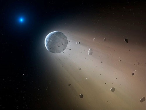 سیاره خواری توسط یک کوتوله سفید!/کشف جدیدی که توسط تلسکوپ کپلر صورت گرفت