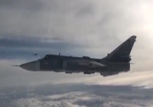 سوختگیری جنگنده‌های روسی در آسمان