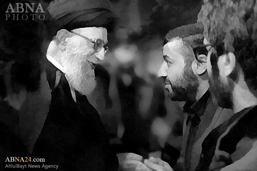 عکس دیده نشده از دیدار شهید مهدی نوروزی با رهبر انقلاب