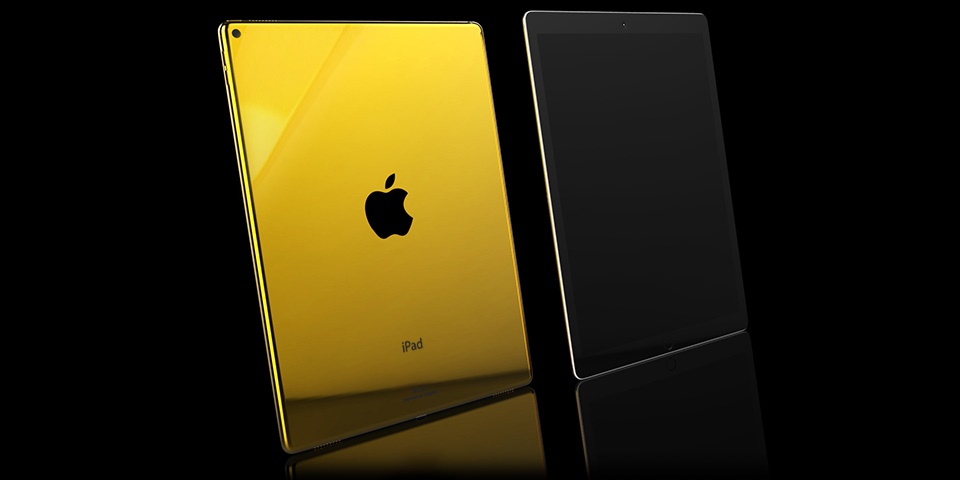 آی پد پرو جدید اپل با روکش طلا 10 میلیون تومان / عکس