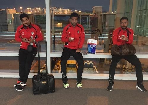 بچه های تیم ملی در توقفگاه سئول در مسیر سفر عجیب و غریب به گوام