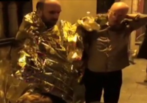 پوشش ضد رادیو اکتیو بر تن شهروندان فرانسوی