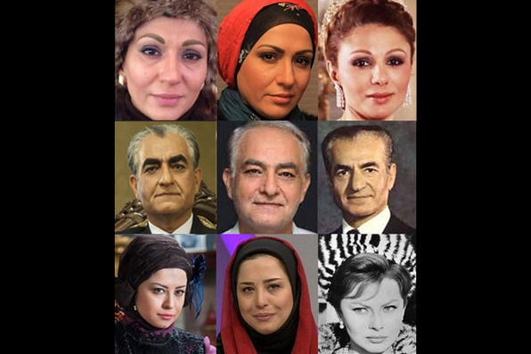 چهره‌های اصلی سریال «معمای شاه» قبل و بعد از گریم