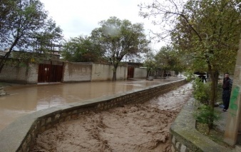 پلهای موقت راه ارتباطی چند روستای بخش شاهیوند شهرستان چگنی تخریب شد