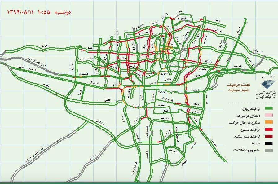  گوگل بدون استفاده از اطلاعات شهری، اطلاعات ترافیک شهرهای ایران را از کجا می‌گیرد؟!