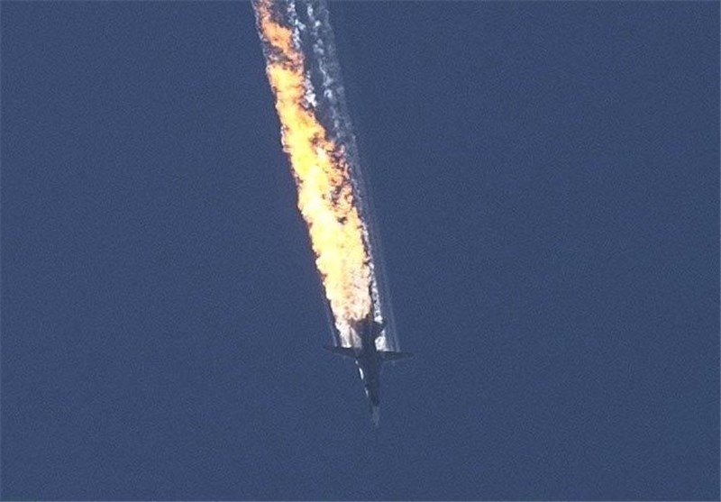 ترکیه یک جنگنده سوخو-24 روسیه را ساقط کرد/مسکو سقوط جنگنده را تأئید کرد