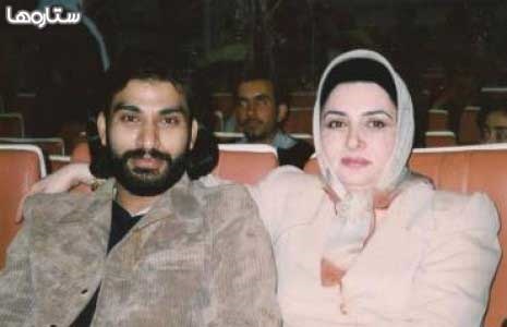 زنده‌یاد ناصر عبداللهی و همسرش/ عکس