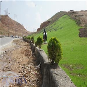 ساماندهی ورودی های شهر خرم آباد  با شتاب بیشتر در حال انجام می باشد