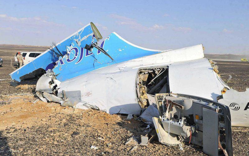 آمریکا: ۹۹.۹ درصد عامل سقوط هواپیمای روسی در مصر، بمب بوده است