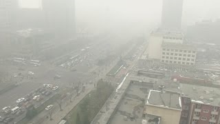آلودگی در پکن به مرز هشدار رسید