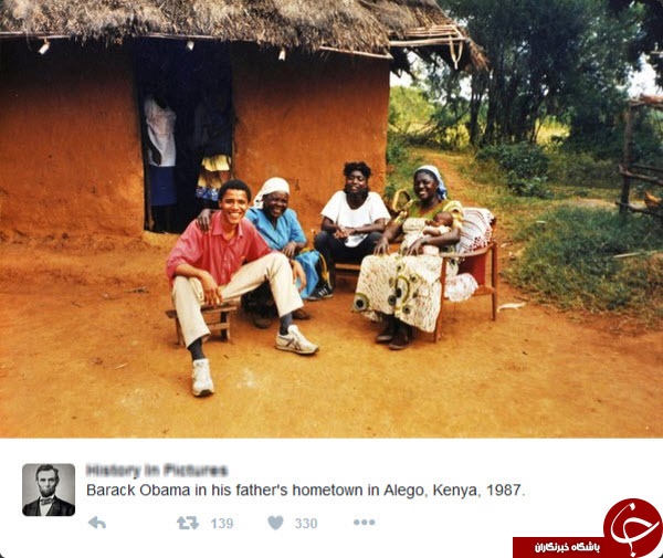 کودکی و جوانی اوباما در روستای پدری/تصویر