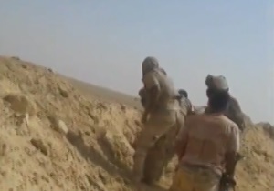 نجات سربازان عراقی از تله انفجاری داعش