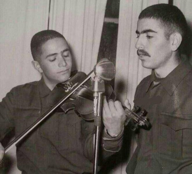 شهرام ناظری در دوران سربازی