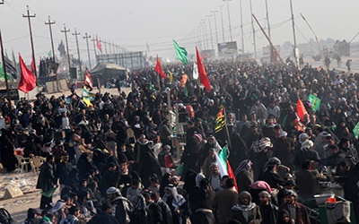 زائران در مرز چذابه به صورت رایگان تا اهواز منتقل می شوند