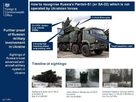 انگلیس تصاویری از 'سامانه توپخانه روسی در خاک اوکراین' منتشر کرد