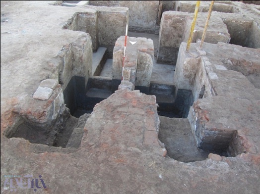 کشف سفال کتیبه دار قرن ۶ در گاراژ سعد السلطنه قزوین