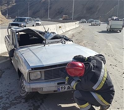 واژگونی پژو 405 3قربانی گرفت/ 11کشته و 8مجروح در 11تصادف