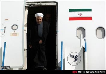 روحانی وارد عسلویه شد/ افتتاح بزرگترین پروژه نفت کشور، فاز 12 پارس جنوبی در دستور کار