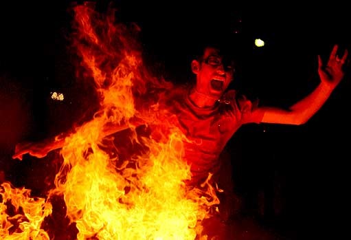 3کشته و 421مصدوم در حوادث چهارشنبه سوری ایران/ 200 نفر در آذربایجان غربی مصدوم شدند