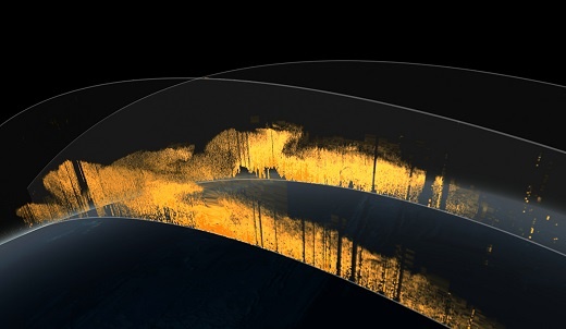 بزرگ‌ترین طوفان شن زمین از نگاه فضانوردان
