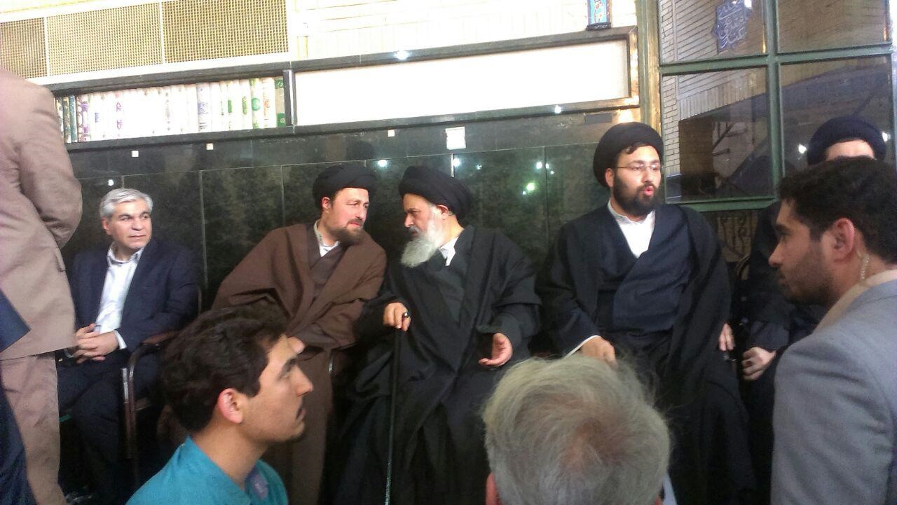 برگزاری مجلس ترحیم همسر آیت الله خاتمی در تهران با حضور شخصیت های کشوری