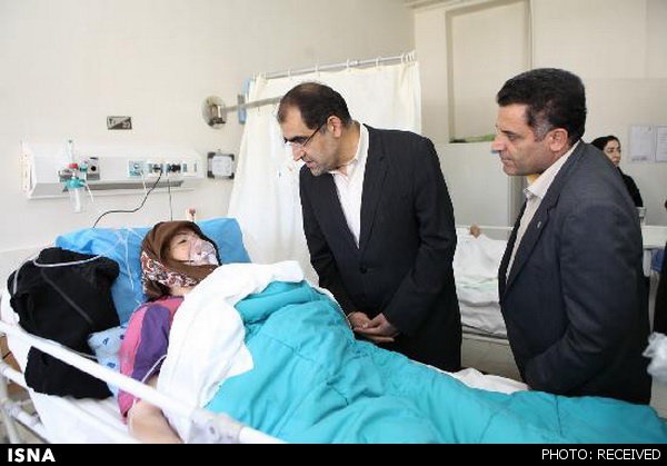بازدید سرزده وزیر بهداشت از یک بیمارستان دولتی