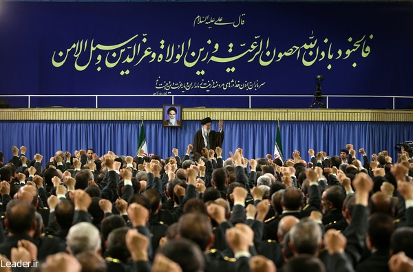 تصاویر دیدار فرماندهان نیروی انتظامی با رهبر معظم انقلاب