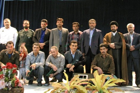 آیین تجلیل از شورای اسلامی و کارگران نمونه شهرداری بسطام