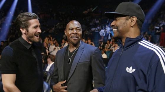 کدام ستاره های سینما و ورزش به تماشای مسابقه بوکس می ودر-پاکویائو رفتند؟