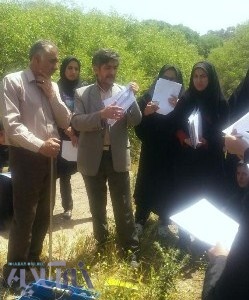 دانشجویان دانشگاه لرستان از ایستگاههای هیدرومتری کشکان و ویسیان بازدید کردند