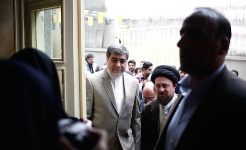 دیدار سیدحسن خمینی با اهالی فرهنگ و هنر