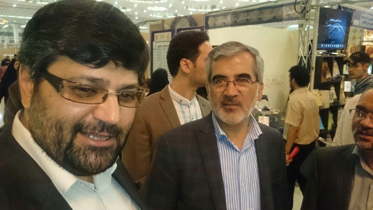 استاندار البرز از نمایشگاه کتاب تهران بازدید کرد/بارش باران بهاری با بوی نم کتاب های تازه