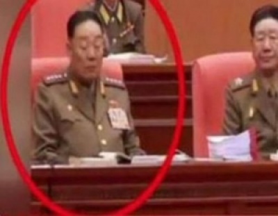 ویدئوی به توپ بستن وزیر دفاع سابق کره شمالی!