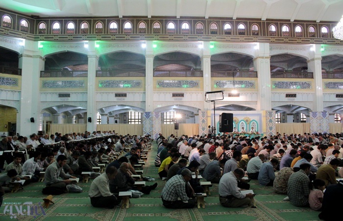 مراسم جزءخوانی قرآن کریم در مصلی اعظم امام(ره) تبریز