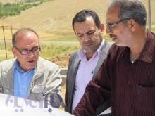 بازدید معاونت امورعمرانی استانداری از پروژهای ابفار لرستان 