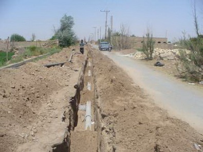 عیدی دولت به شهرستان محروم بهاباد یزد؛ آب انتقالی به 200 کیلومتری مرکز استان رسید