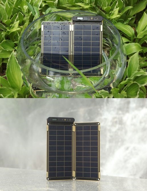 نازک‌ترین و سبک‌ترین شارژر خورشیدی جهان در دستان شما 