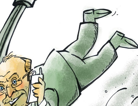 کاریکاتور/ قالیباف در غافلگیری گاز انبری!