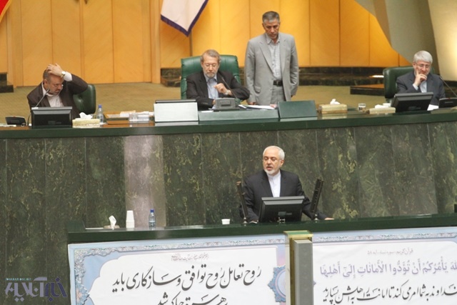 مشروح سخنان ظریف درمجلس: امروز در دنیا هیچ کس نمی گوید که ایران تسلیم شد